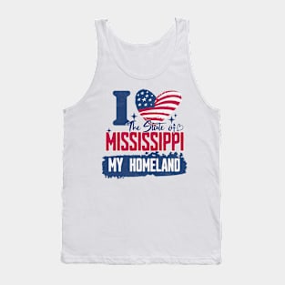 Mississippi my homeland Tank Top